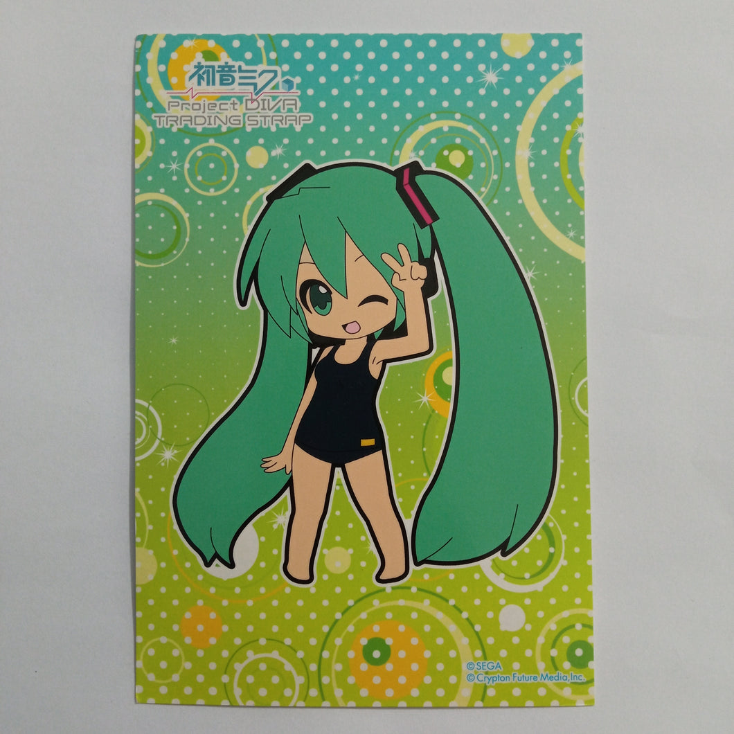 VOCALOID - Hatsune Miku - Trading Strap - Post Card