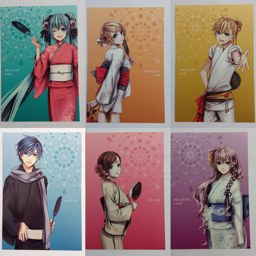VOCALOID Hatsune Miku Postcard Set