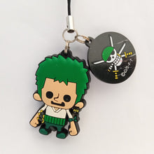 Load image into Gallery viewer, Rubber Strap One Piece Zoro Panson Works Keychain
