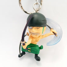 Load image into Gallery viewer, One Piece Zoro Keychain Mascot Key Holder Strap Banpresto
