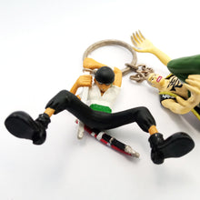 Load image into Gallery viewer, One Piece ZORO VS. No. 1 Figure Keychain Mascot Key Holder Strap Banpresto
