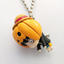 Load image into Gallery viewer, Keychain Mascot One Piece Luffy Halloween Bandai
