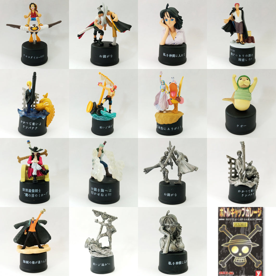 One Piece Bottle Cap Garage Part 2 - Complete Collection (Yutaka)