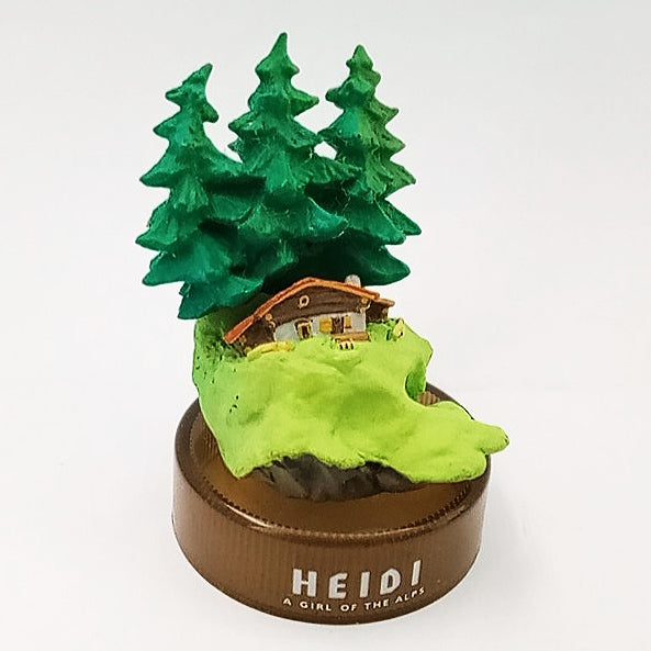Heidi A Girl of the Alps - Miniature - Bottle Cap Figure - FamilyMart Limited