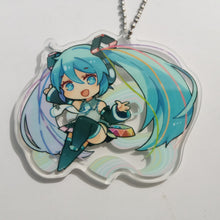 Load image into Gallery viewer, VOCALOID - Hatsune Miku - 10th Anniversary - Acrylic Keychain
