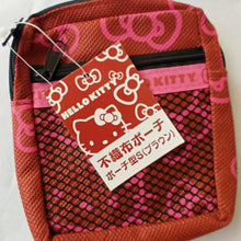 Cargar imagen en el visor de la galería, Hello Kitty - Non-woven Brown Pouch Bag
