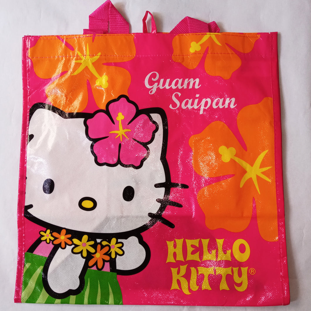 Hello Kitty Guan Saipan Reusable Travel Tote Grocery Bag