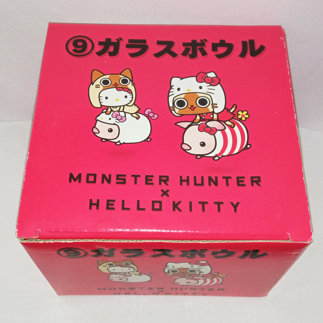 Monster Hunter x Hello Kitty - Glass Bowl (Toyo-Sasaki Glass)