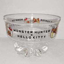 Cargar imagen en el visor de la galería, Monster Hunter x Hello Kitty - Glass Bowl (Toyo-Sasaki Glass)
