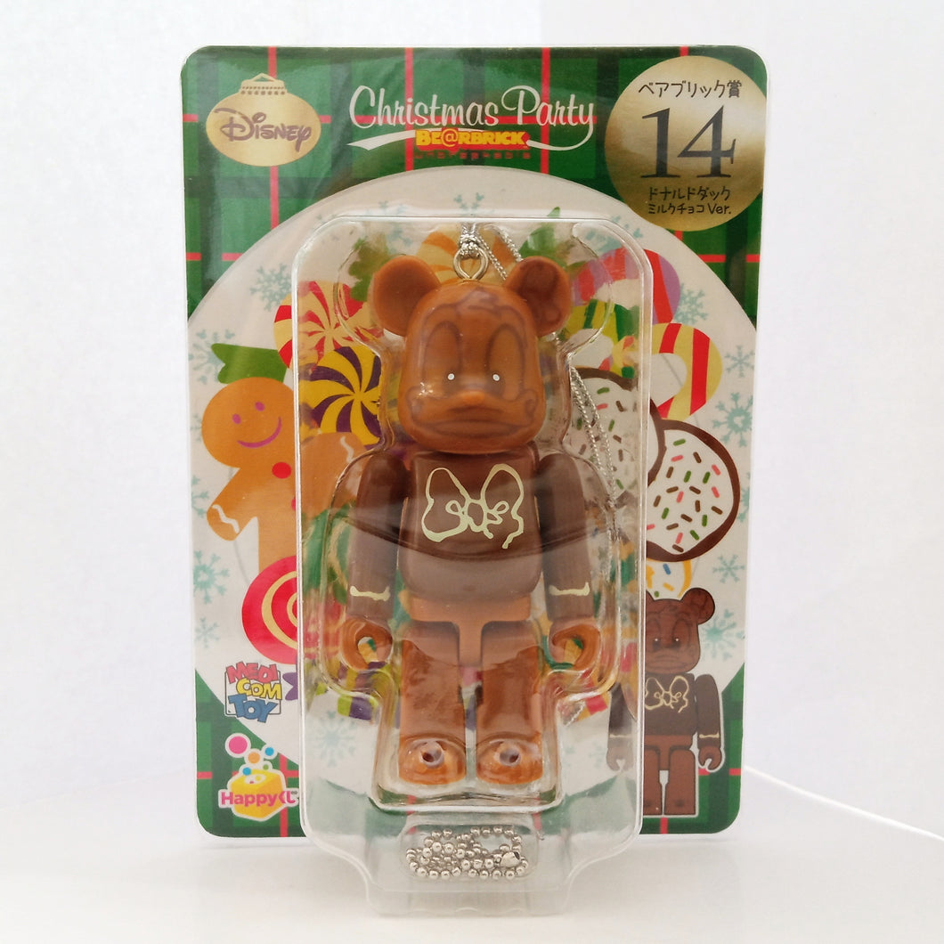 Be@rbrick - Donald Duck - Happy Lottery Disney Christmas Party 14 - Award - Milk Chocolate Ver.