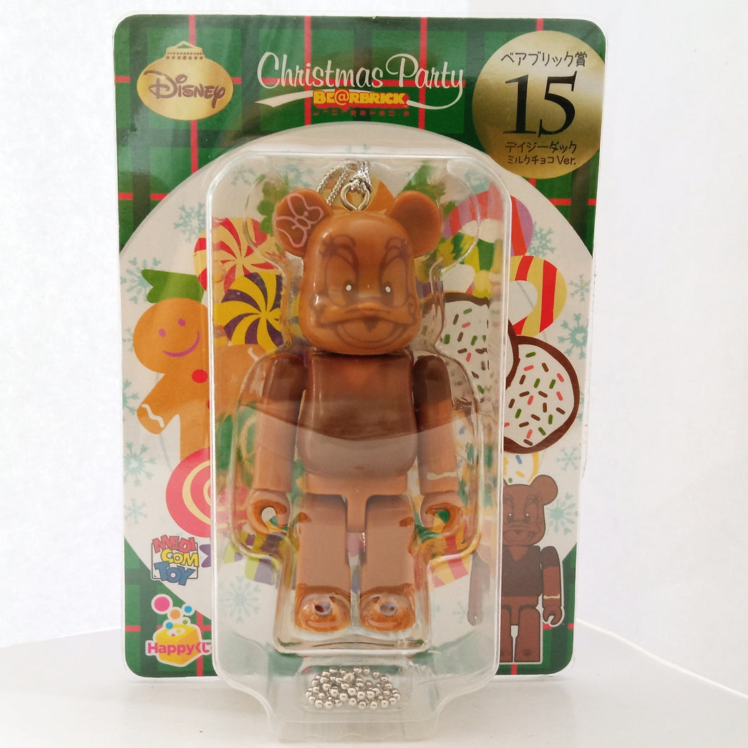 Be@rbrick - Daisy Duck - Happy Lottery Disney Christmas Party 15 - Award - Milk Chocolate Ver. (Sunny Side Up)