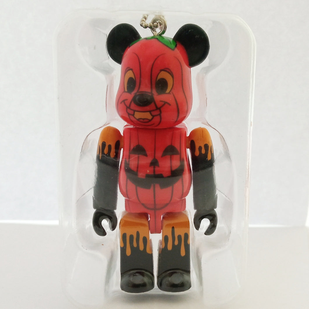 Disney - Chip - Halloween Monster Be@rbrick Wow! Unbreakable - Jack O'Lantern ver. (Sunny Side Up)