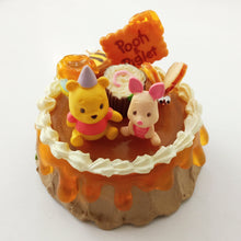 Load image into Gallery viewer, Winnie Pooh - Piglet - Pooh&#39;s Autumn Forest Birthday - Disney Character Happy Birthday Cake - Miniature (RE-MENT) 
