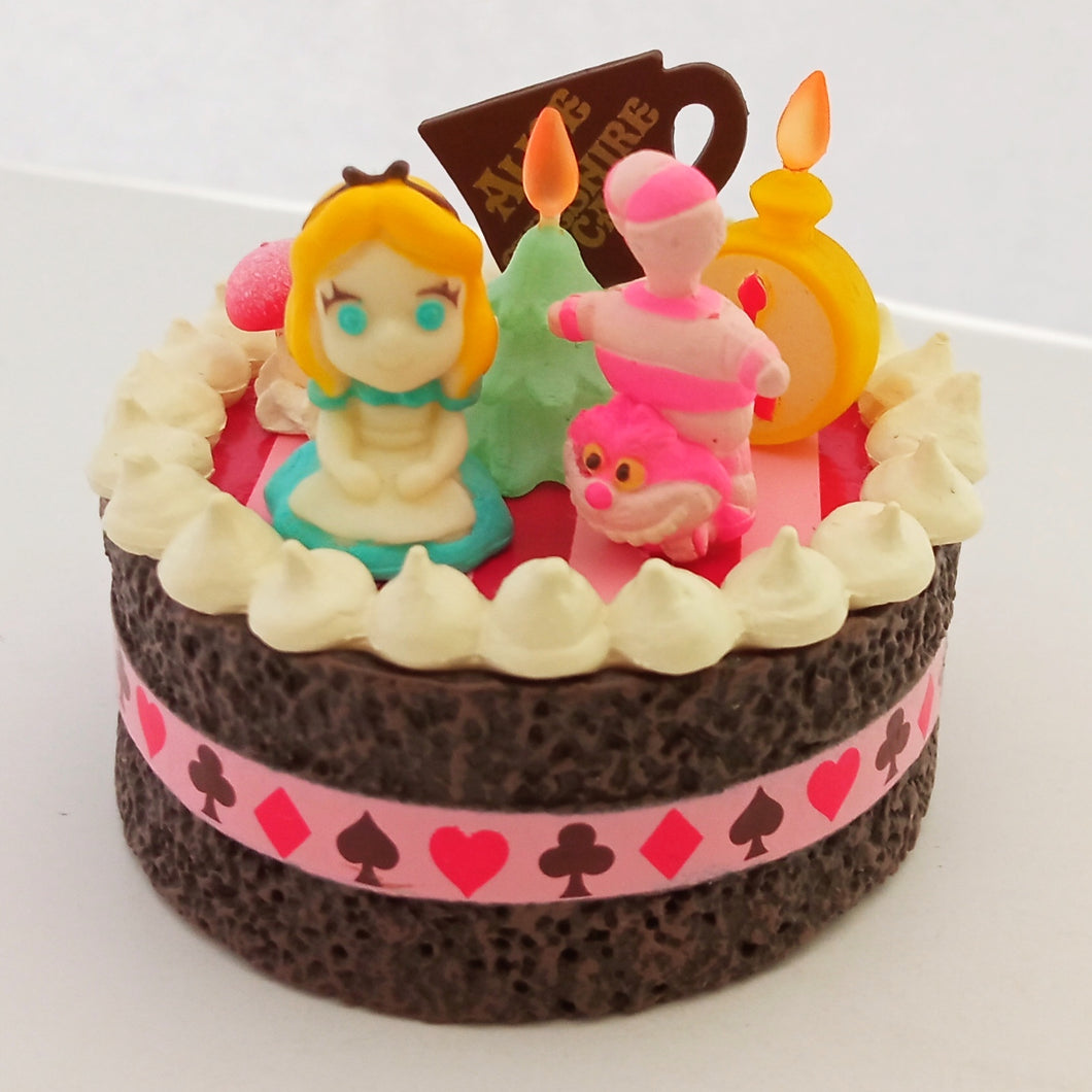 Alice in Wonderland - Alice's Birthday Tea Party - Disney Character Happy Birthday Cake - Miniature (RE-MENT) 