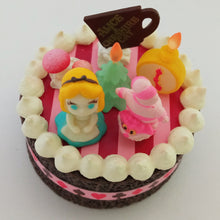 Load image into Gallery viewer, Alice in Wonderland - Alice&#39;s Birthday Tea Party - Disney Character Happy Birthday Cake - Miniature (RE-MENT) 
