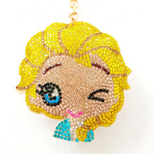 Load image into Gallery viewer, Disney - Rapunzel - Glitter Rhinestone Mascot Keychain
