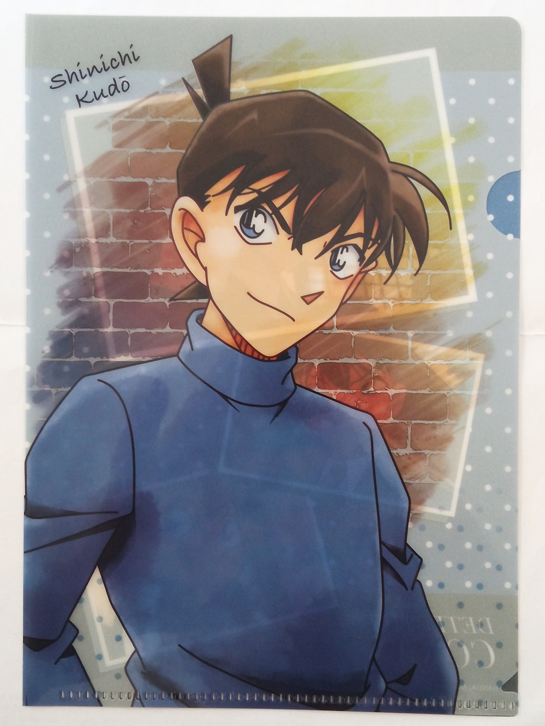 Detective Conan - Shinichi Kudo - Mini Art Clear File Collection 3 (Bandai)