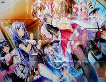 Cargar imagen en el visor de la galería, Aozora Stripe - Staff Welcome Waterproof Leisure Sheet - Visual Big Mat - PC Software 1st Time Limited PREMIUM EDITION - Cuchiwaii
