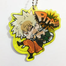 Cargar imagen en el visor de la galería, Boku no Hero Academia - Bakugou Katsuki - Acrylic Keychain - Keyholder - Pita! Deforme - Gekitotsu - Cuchiwaii
