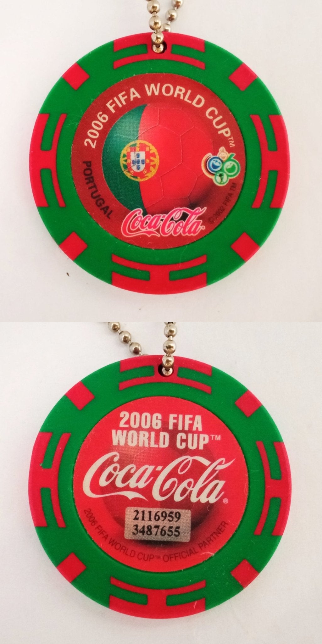 Coca-Cola 2006 Fifa World Cup Medal Keychain – Cuchiwaii