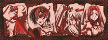 Cargar imagen en el visor de la galería, Code Geass - Hangyaku no Lelouch - C.C., Kouzuki, Lelouch &amp; Shirley - Ichiban Kuji CG Series - Prize F Towel - Code Black in Ashford - Tenugui - Cuchiwaii
