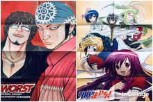 Cargar imagen en el visor de la galería, Crows x WORST / Samurai Harem: Asu no Yoichi - Double - sided Big A2 Poster - Monthly Shonen Champion Special Appendix - Cuchiwaii
