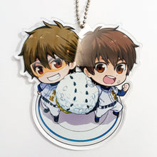 Load image into Gallery viewer, Daiya no Ace - Sawamura Eijun - Miyuki Kazuya - Keyholder (Animate) - Cuchiwaii

