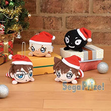 Cargar imagen en el visor de la galería, Detective Conan - Edogawa Conan - Sleeping Keychain Mascot Plush Christmas 2018 - Cuchiwaii
