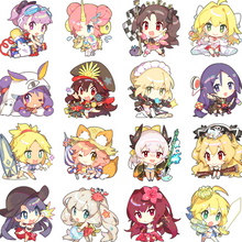 Cargar imagen en el visor de la galería, Fate/Grand Order - Minamoto no Raikou - FGO Petit Chara Doujin Keychain - Acrylic Keyholder - Cuchiwaii
