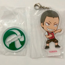 Load image into Gallery viewer, Haikyuu!! - Tanaka Ryuunosuke - Acrylic Charm with Stand - Ichiban Kuji Haikyuu!! ~ Spring Trainings Camp ~ - Kyun - Chara Illustrations - Cuchiwaii
