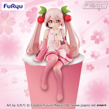 Load image into Gallery viewer, Hatsune Miku Noodle Stopper Figure Sakura Miku 2022 - Cuchiwaii
