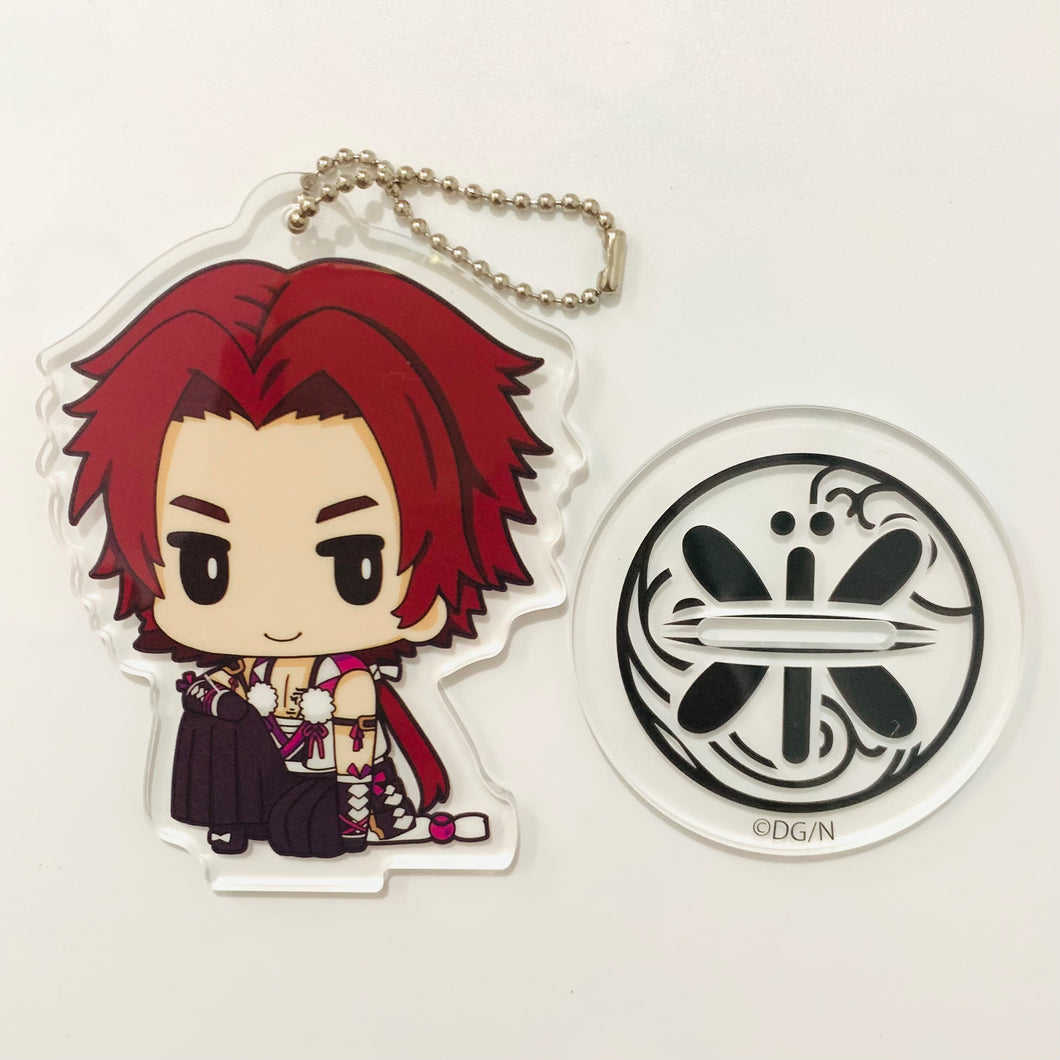 Touken Ranbu - Online - Tonbokiri - Minna no Kuji -  Noodle Stopper's Team - Standing Acrylic Keychain (FuRyu)