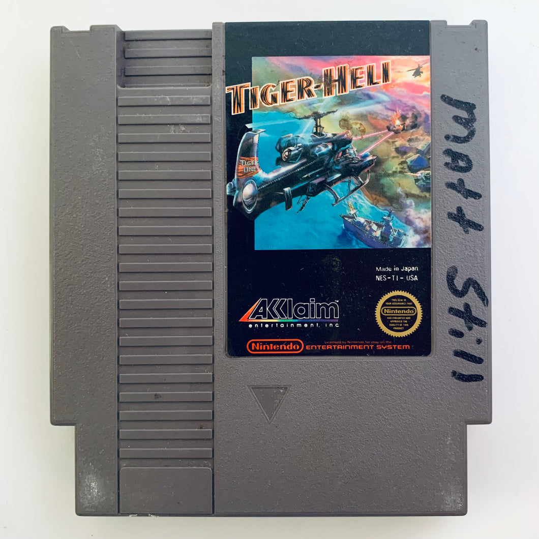 Tiger-Heli - Nintendo Entertainment System - NES - NTSC-US - Cart
