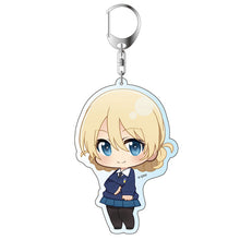 Cargar imagen en el visor de la galería, Girls und Panzer The Movie - Darjeeling - Puni Chara - Deka Keyholder
