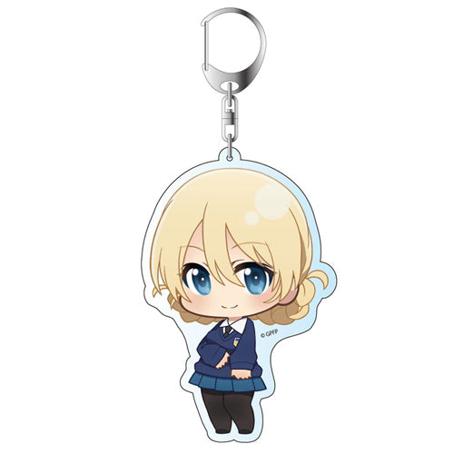 Girls und Panzer The Movie - Darjeeling - Puni Chara - Deka Keyholder