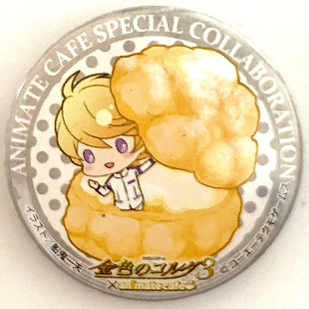 Kiniro no Corda 3 - Amamiya Sei - Can Badge - Animate Cafe Special Collaboration