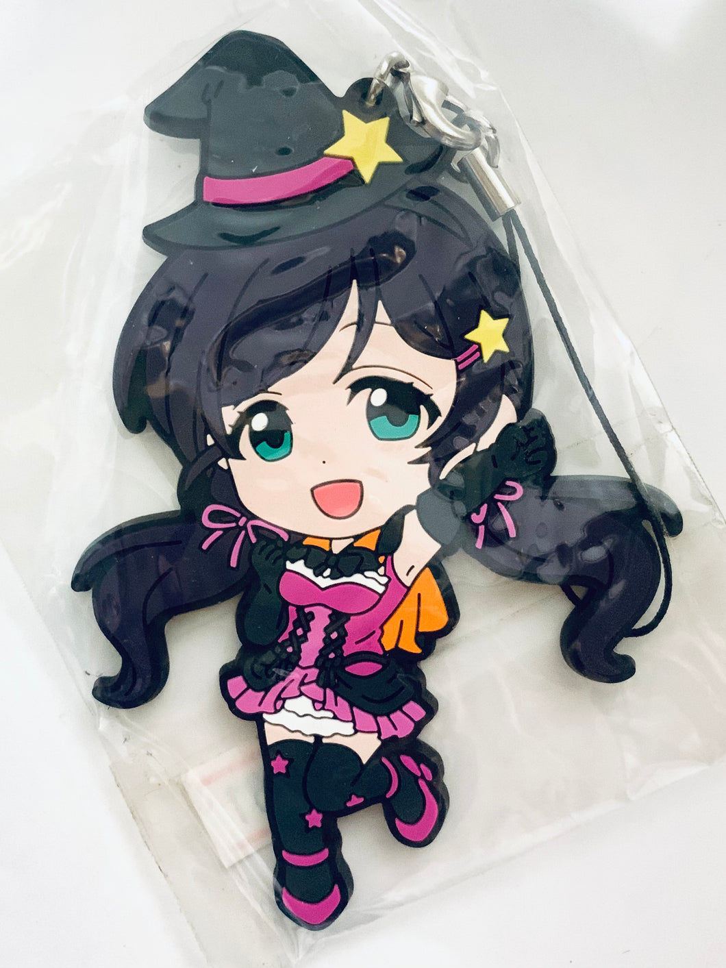 Love Live! School Idol Project - Toujou Nozomi - Ichiban Kuji ~Kyun-Kyun Sensation!~ - Kyun-Chara Illustrations - Rubber Strap