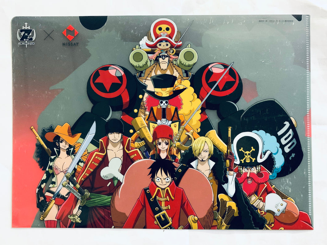 One Piece Film Z x Nissay A4 Clear File
