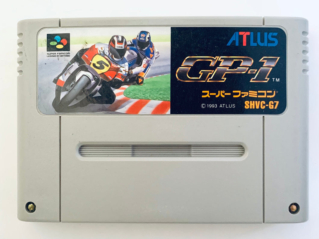 GP-1 - Super Famicom - SFC - Nintendo - Japan Ver. - NTSC-JP - Cart (SHVC-G7)