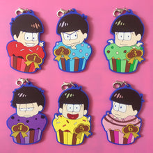 Load image into Gallery viewer, Ichiban Kuji Osomatsu-san ~Patissier Iyami de Hataraku Zansu!~ - Rubber Strap Mascot - I Prize - Set of 6
