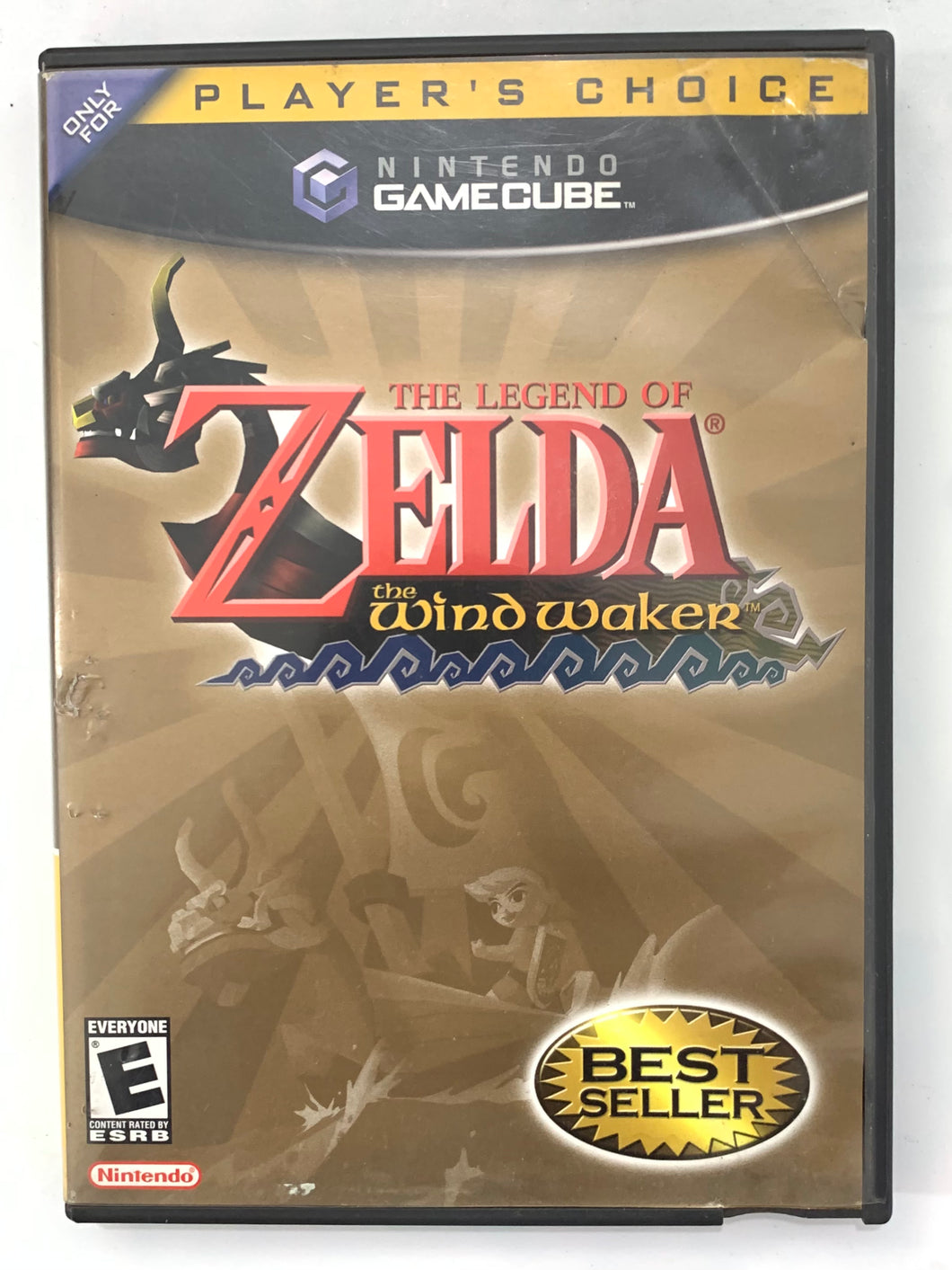 The Legend of Zelda The Wind Waker (Player’s Choice) - Nintendo Gamecube - NTSC - Case