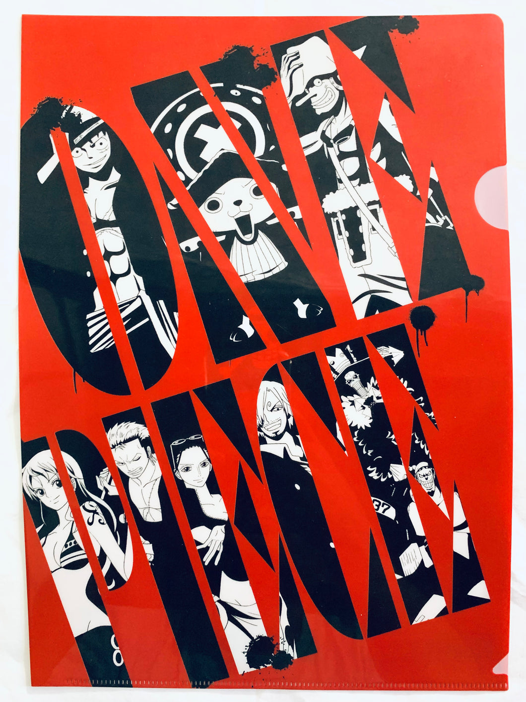 One Piece x Seven-Eleven A4 Clear File