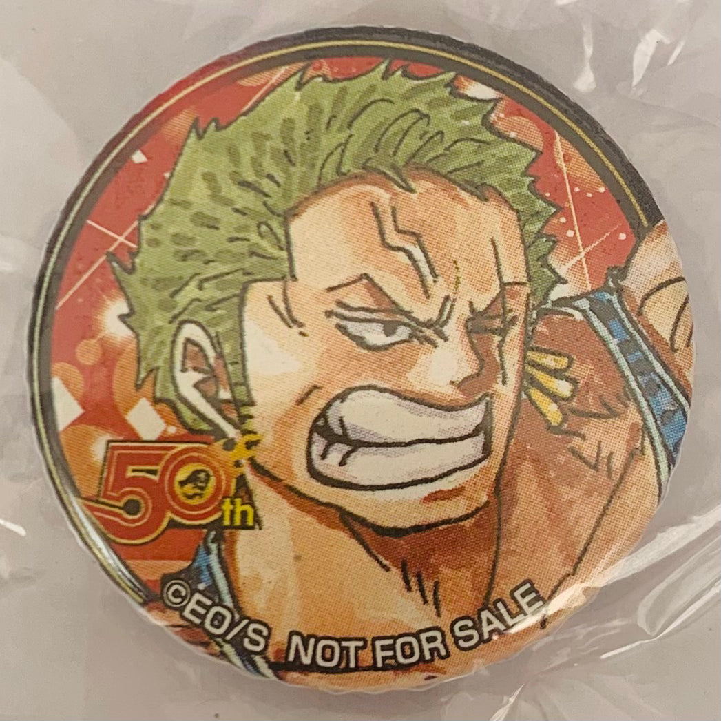 One Piece - Roronoa Zoro - WJ 50th Anniversary Commemoration Badge Collection