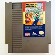 Cargar imagen en el visor de la galería, Mario is Missing - Nintendo Entertainment System - NES - NTSC-US - Cart
