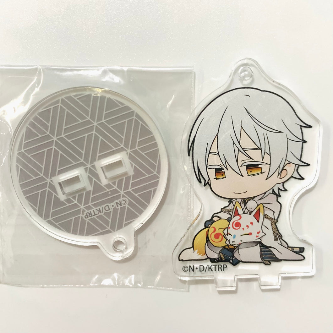 Katsugeki Touken Ranbu x Animate Cafe - Konnosuke - Tsurumaru Kuninaga - Trading Acrylic Stand Keyholder (Animate)