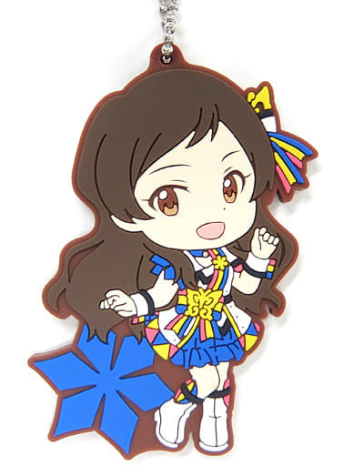 THE iDOLM@STER Million Live! - Kitazawa Shiho - Ichiban Kuji ~Harmony Festival~ (H Prize) - Kyun-Chara Illustrations - Rubber Charm - FAIRY STARS