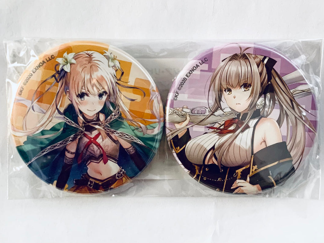 Fantasia Re:Build - Eriri Spencer Sawamura & Isuzu Sento - Can Badge Set - Kuji Hikido Online Lottery - C-15