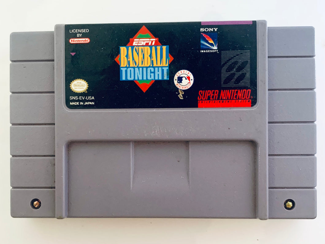 ESPN Baseball Tonight - Super Nintendo - SNES - NTSC-US - Cart (SNS-EV-USA)