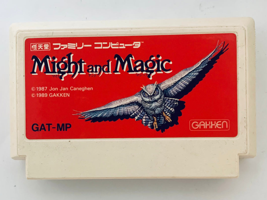 Might and Magic Book One: Secret of the Inner Sanctum - Famicom - Family Computer FC - Nintendo - Japan Ver. - NTSC-JP - Cart (GAT-MP)