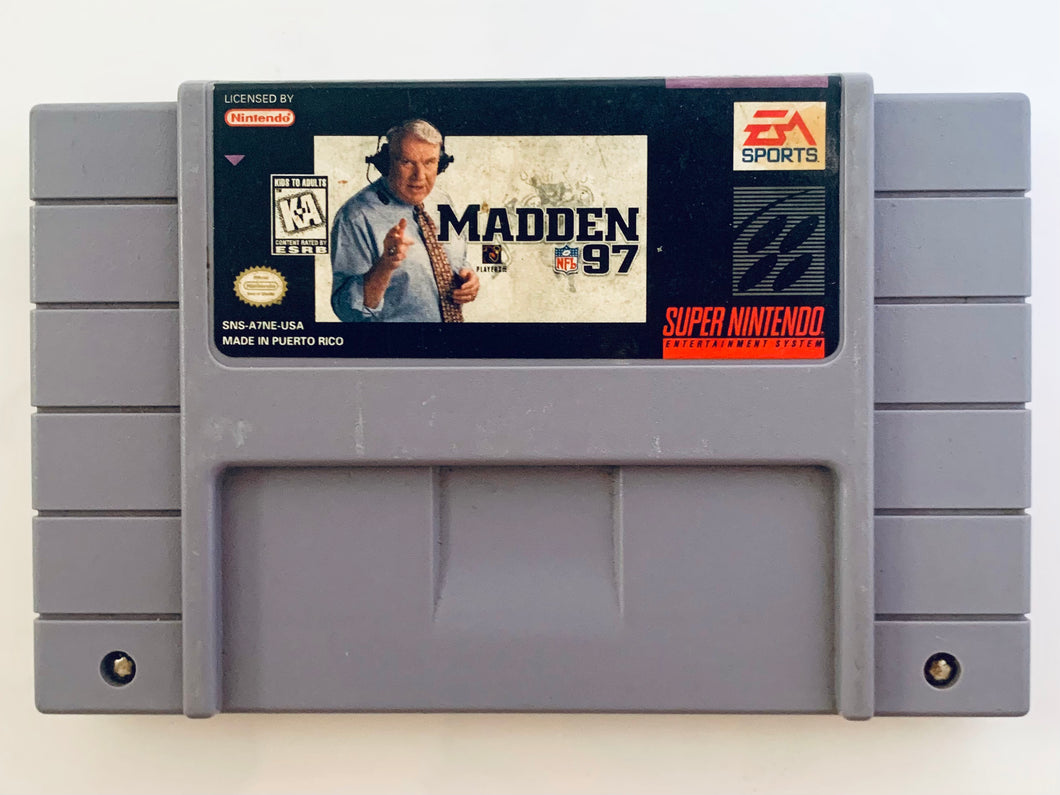 Madden 97 - Super Nintendo - SNES - NTSC-US - Cart (SNS-A7NE-USA)